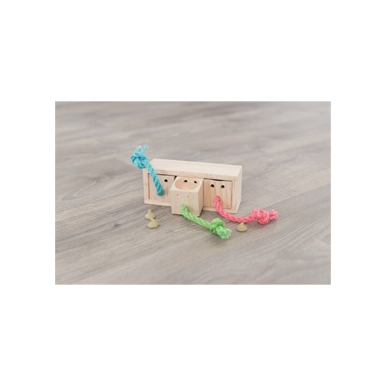 Trixie Snack Kubus Hout 16X6X7 CM