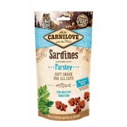 Carnilove - Soft Snack Sardines / Peterselie. 50 GR
