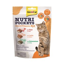 Gimcat - Nutri Pockets Malt-Vitaminemix. 150 GR