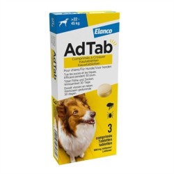Adtab - Kauwtablet Hond 22-45 KG. 3 Tabletten