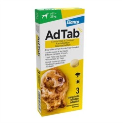Adtab - Kauwtablet Hond 11-22 KG. 3 Tabletten
