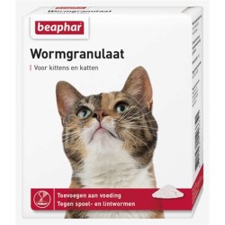 Beaphar - Wormgranulaat Kitten / Kat. 4X1 GR