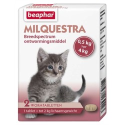 Beaphar - Milquestra Kleine Kat / Kitten. 2 Tabletten