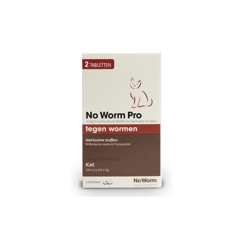 Exil - No Worm Pro Kitten. 2 Tabletten