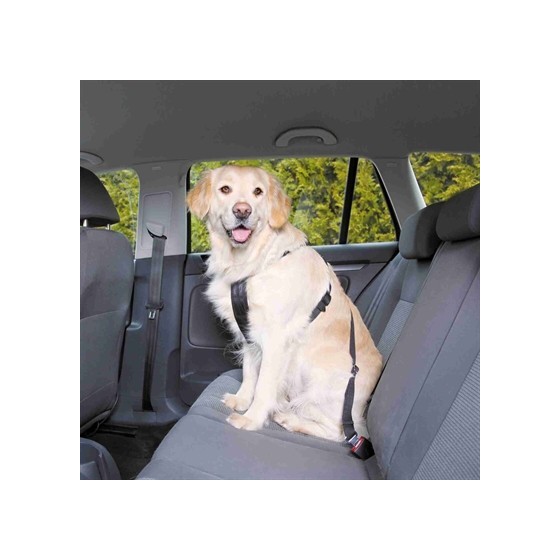 Trixie Hondentuig Auto Inclusief Gordel Zwart 70-90 CM