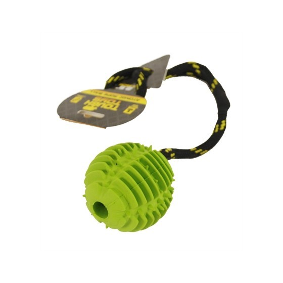 Happy Pet Atomic Bal Aan Touw Assorti 35X7X7 CM