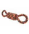 Happy Pet Nuts For Knots Extreme Spoel 8 Vorm Tugger Grijs / Oranje 55X11X11 CM