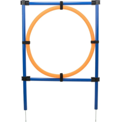 Trixie - Dog Activity Agility Ring Blauw / Oranje. 65x3x115 CM
