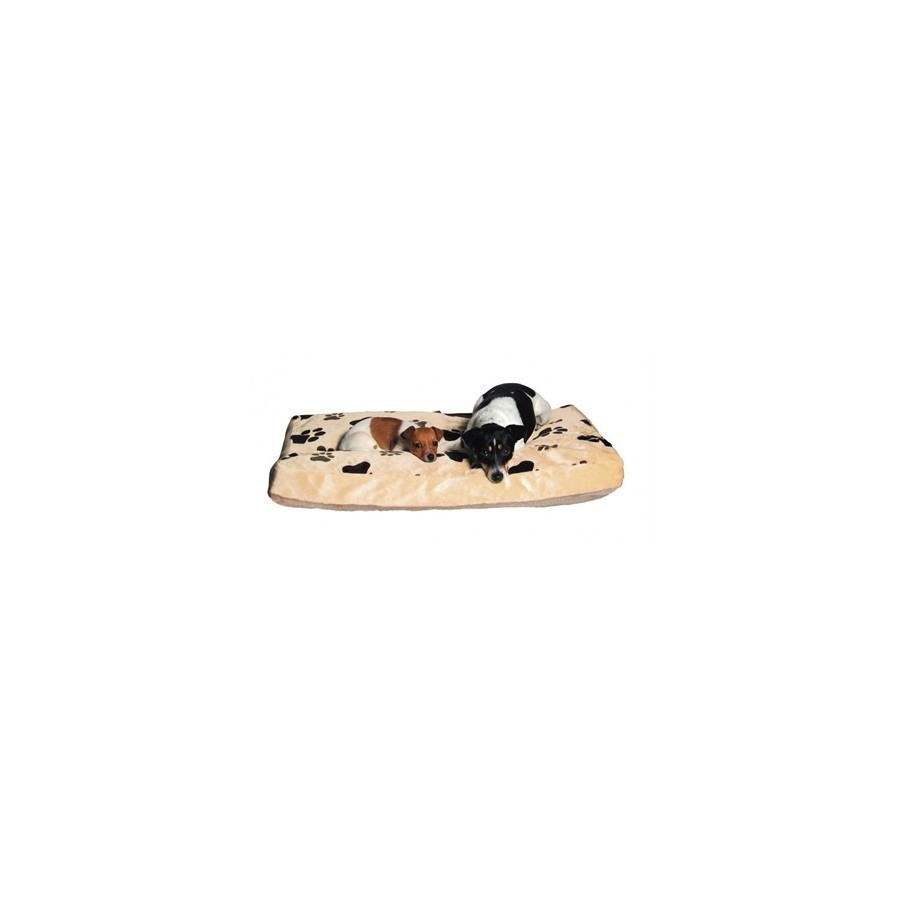 Trixie Hondenkussen Gino Pootprint Beige / Lichtbruin 60X40X99 CM