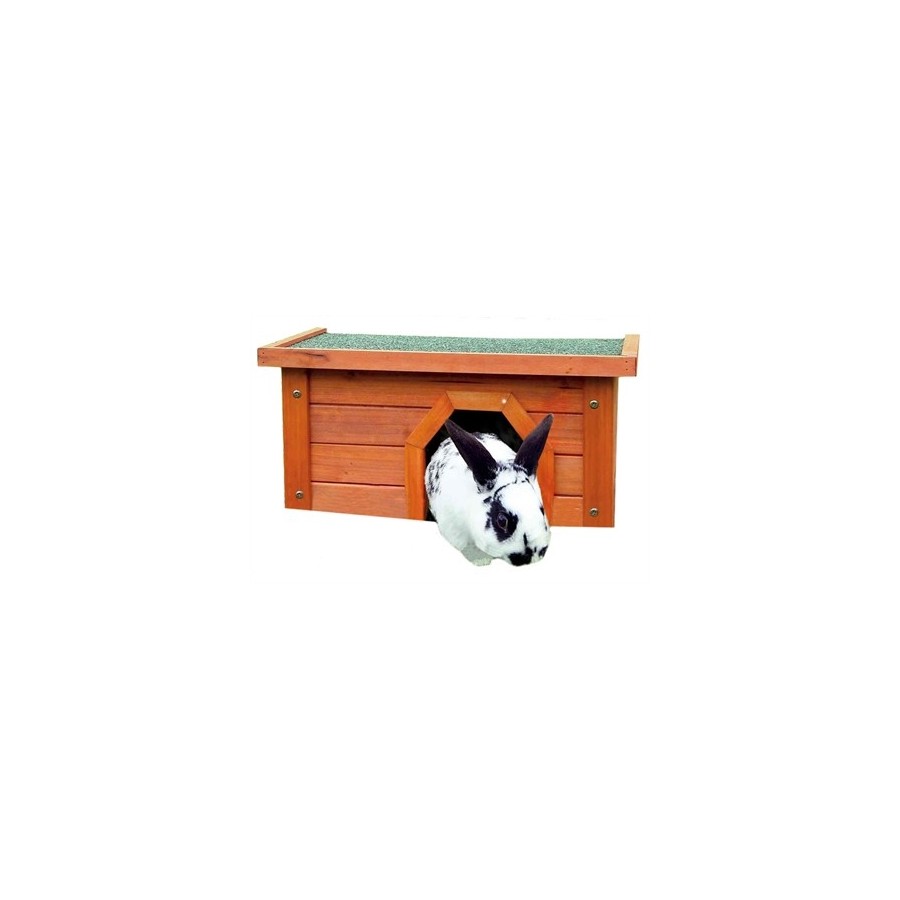 Trixie Natura Knaagdierhuis Bruin 40X20X28 CM