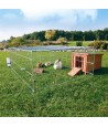 Trixie Natura Knaagdierren Met Dak Gegalvaniseerd Metaal 144X58X116 CM