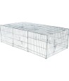 Trixie Natura Knaagdierren Met Dak Gegalvaniseerd Metaal 216X65X116 CM