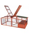Trixie Natura Knaagdierren Met Dak Xl 233X79X116 CM