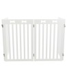 Trixie Afsluithek Wit 4 Panelen 60-160X75 CM