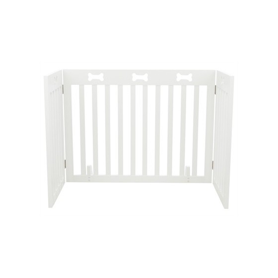 Trixie Afsluithek Wit 3 Panelen 82-124X61 CM