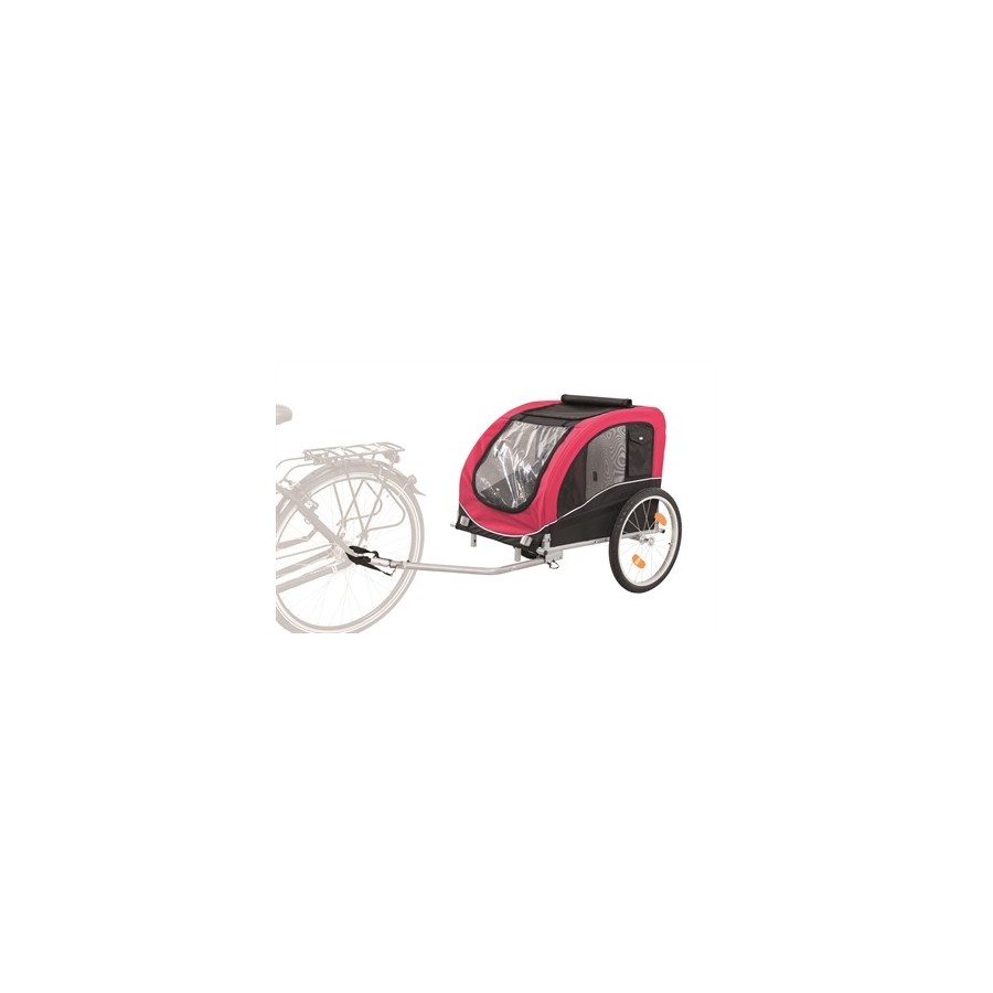 Trixie Hondenfietskar Zwart / Rood 80X75X86 CM
