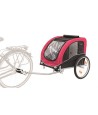 Trixie Hondenfietskar Zwart / Rood 80X75X86 CM