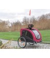 Trixie Hondenfietskar Zwart / Rood 80X75X86 CM