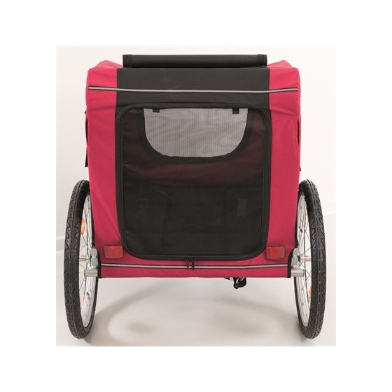 Trixie Hondenfietskar Zwart / Rood 80X75X86 CM