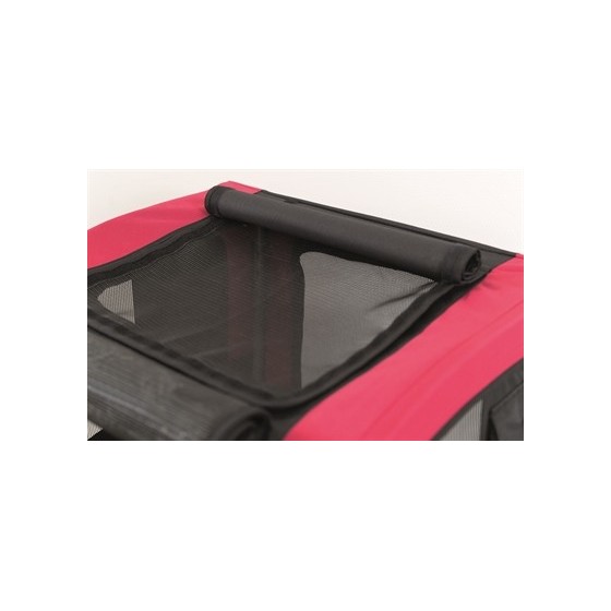 Trixie Hondenfietskar Zwart / Rood 80X75X86 CM