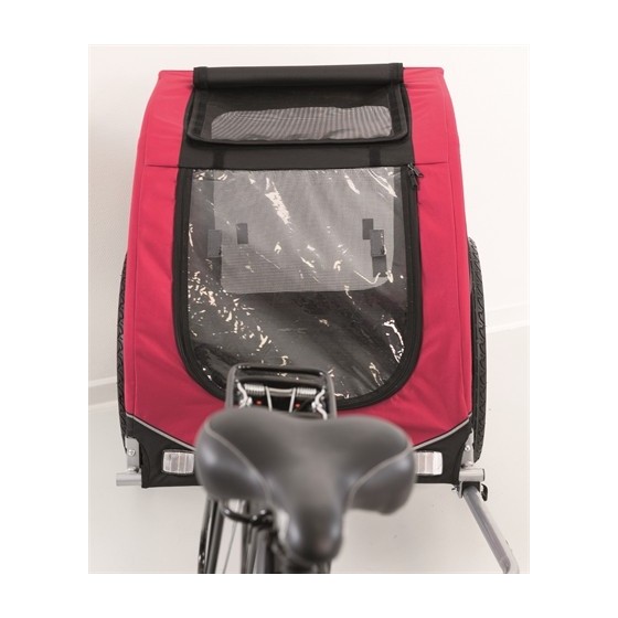 Trixie Hondenfietskar Zwart / Rood 80X75X86 CM