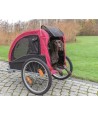 Trixie Hondenfietskar Zwart / Rood 80X75X86 CM
