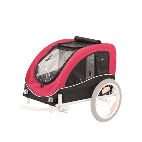 Trixie Hondenfietskar Zwart / Rood 75X63X68 CM