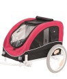 Trixie Hondenfietskar Zwart / Rood 75X63X68 CM
