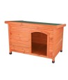 Trixie Natura Hondenhok Classic Met Plat Dak Bruin 104X75X68 CM