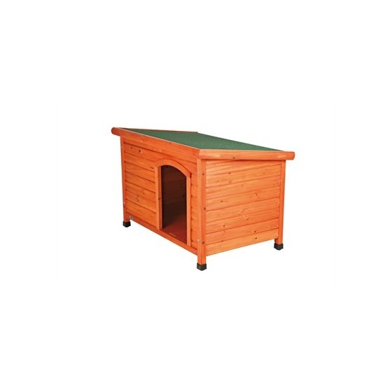 Trixie Natura Hondenhok Classic Met Plat Dak Bruin 104X75X68 CM