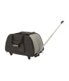 Trixie Reismand Trolley Zwart / Lichtgrijs 67X34X43 CM