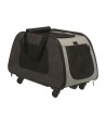 Trixie Reismand Trolley Zwart / Lichtgrijs 67X34X43 CM