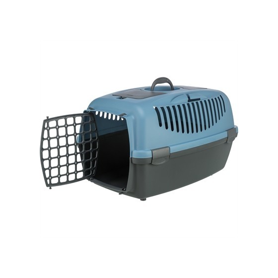 Trixie Reismand Capri Donkergrijs / Pastelblauw 40X38X61 CM