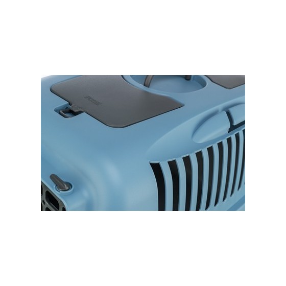 Trixie Reismand Capri Donkergrijs / Pastelblauw 40X38X61 CM
