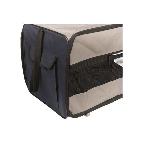Trixie Reismand Twister Opvouwbaar Donkerblauw / Lichtblauw 45X45X64 CM