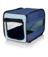 Trixie Reismand Twister Opvouwbaar Donkerblauw / Lichtblauw 50X52X76 CM
