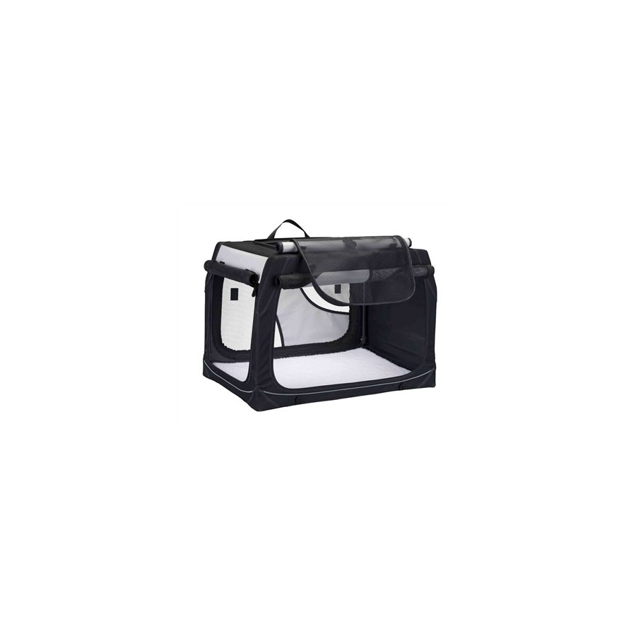 Trixie Reismand Vario Zwart / Grijs 61X43X46 CM