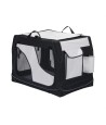 Trixie Reismand Vario Zwart / Grijs 76X48X51 CM