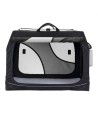 Trixie Reismand Vario Dubbel Zwart / Grijs 91X60X61/57 CM