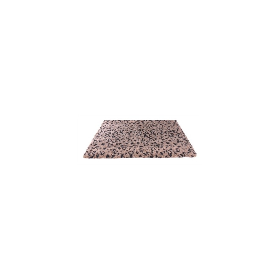 Martin Vetbed Print Luipaardprint Beige / Zwart Gerecycled 100X75X2 CM