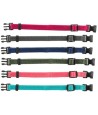 Trixie Puppy Halsbandset Fuchsia/Grafiet/Indigo/Groen/Koraal/Blauw 22-35 CM 6 ST