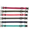 Trixie Puppy Halsbandset Fuchsia/Grafiet/Indigo/Bosgroen/Koraal 17-25 CM 6 ST