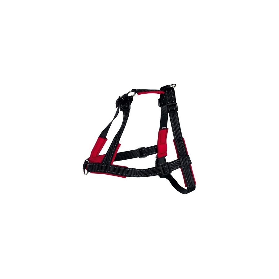 Trixie Hondentuig Lead'n'walk Soft Tuig Zwart M-L 55-90 CM