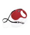 Flexi - Rollijn Classic Tape Rood M, 5m.