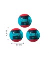 Kong Squeez Action Rood 6,5X6,5X6,5 CM