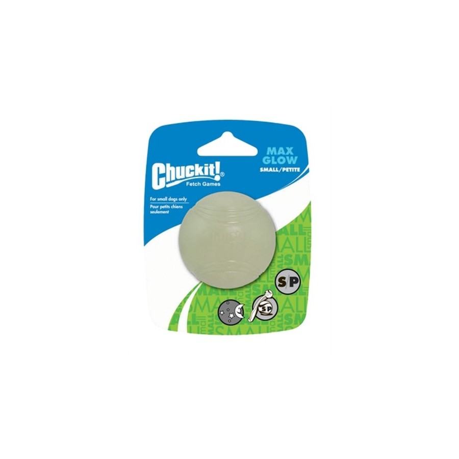 Chuckit Max Glow Bal Glow In The Dark SMALL 5X5X5 CM