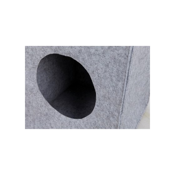 Trixie Kattenmand Iglo Anton Grijs 33X33X37 CM