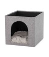 Trixie Kattenmand Iglo Ella Grijs 37X33X33 CM