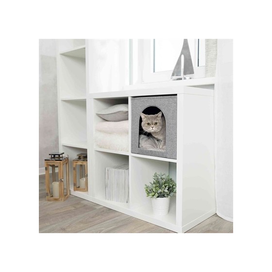 Trixie Kattenmand Iglo Ella Grijs 37X33X33 CM
