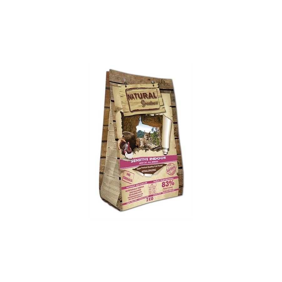 Natural Greatness - Sensitive Indoor. 2kg